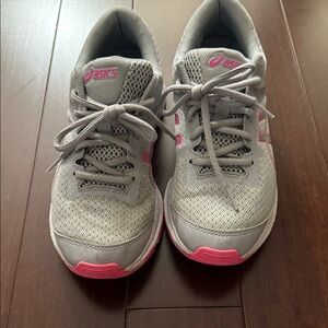 ASICS Women's Athletic Shoes in Gray and Pink
